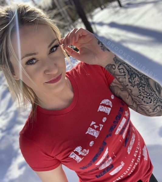 Women's Remember Everyone Deployed Tee